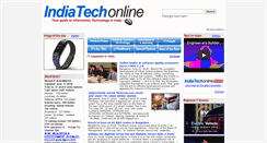 Desktop Screenshot of indiatechonline.com